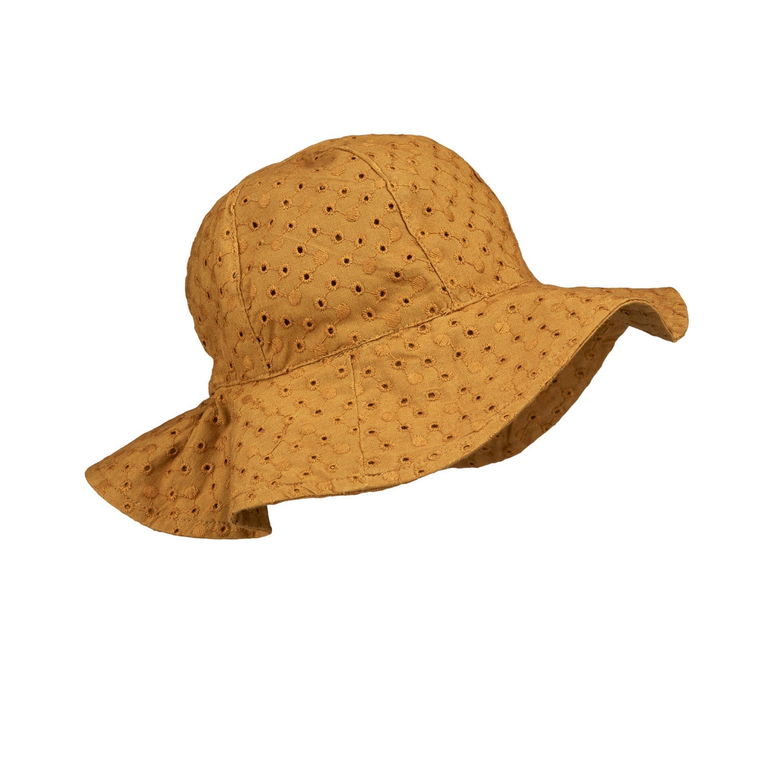 * Liewood Amelia Anglaise Zonnehoedje | Golden Caramel * Liewood Amelia Anglaise Zonnehoedje | Golden Caramel