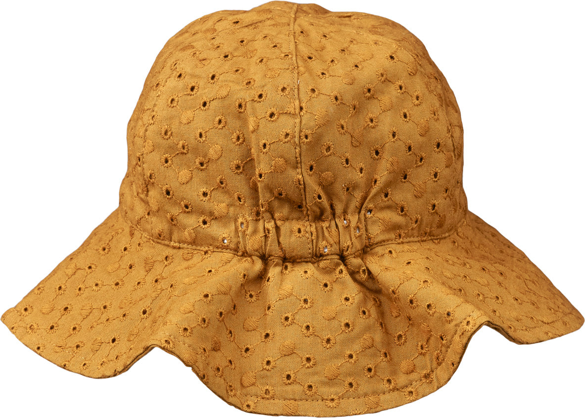 * Liewood Amelia Anglaise Zonnehoedje | Golden Caramel * Liewood Amelia Anglaise Zonnehoedje | Golden Caramel
