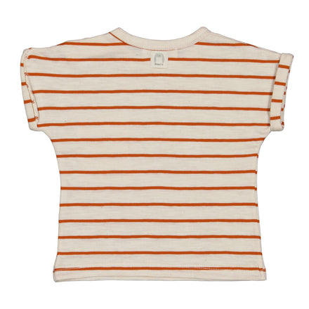 Bean's Quince Banana Striped T-Shirt | Brick*