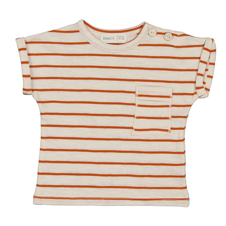 Bean's Quince Banana Striped T-Shirt | Brick*