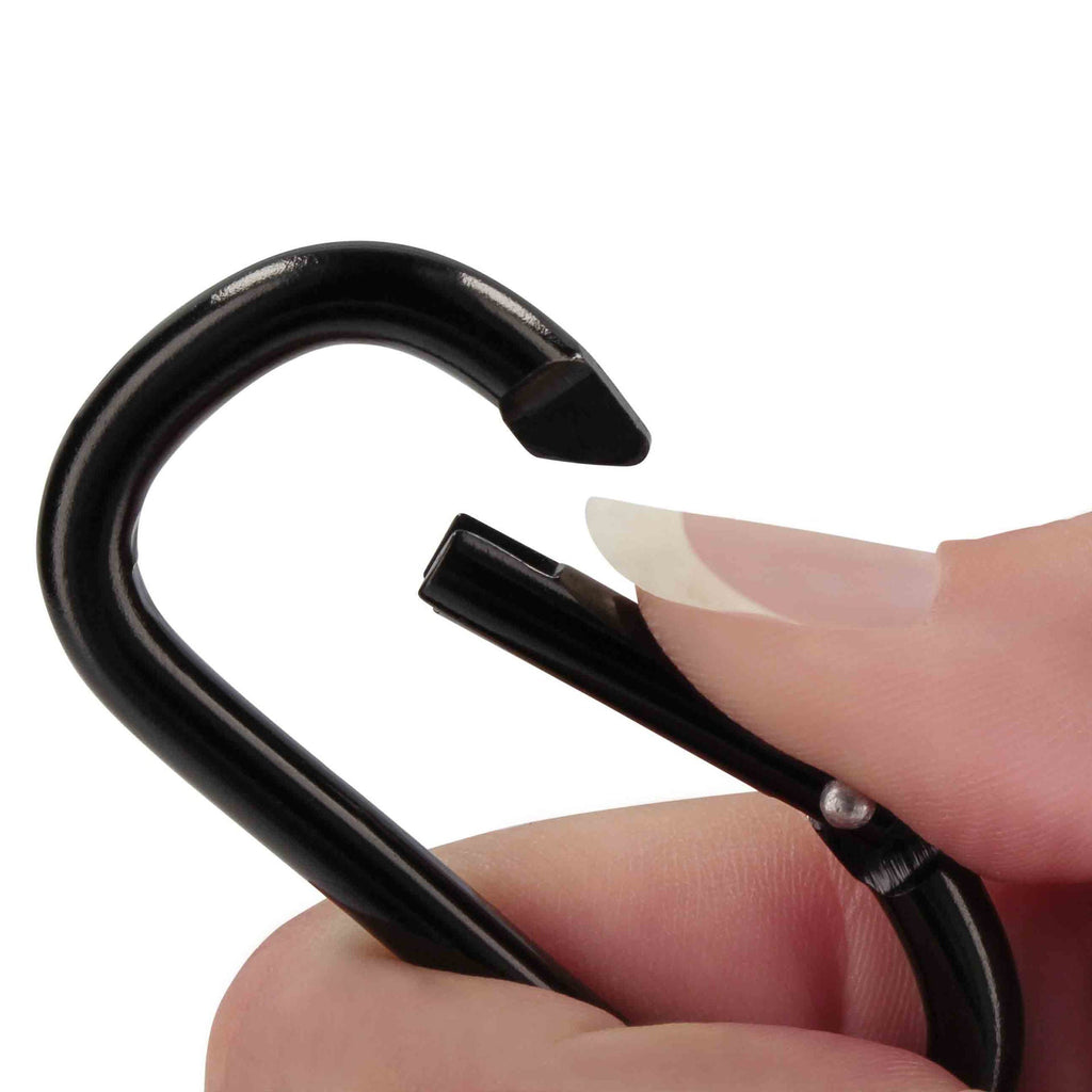 Dooky Buggy Hook Small 2 Stuks | Zwart