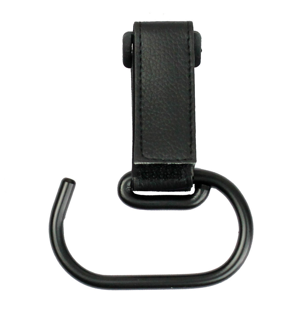 Dooky Buggy Hook Large 2 Stuks | Zwart