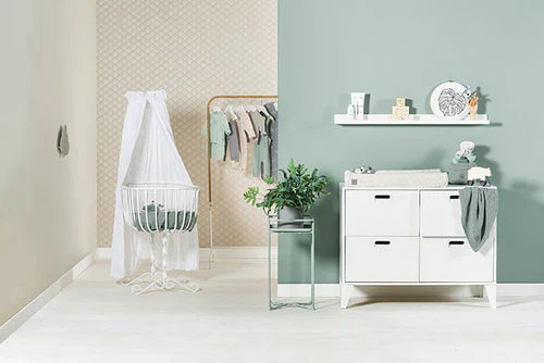 Jollein Sluier Vintage 155cm | Wit