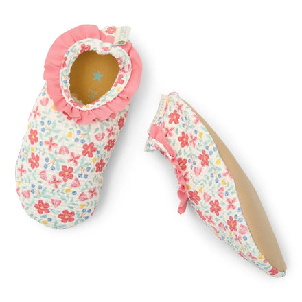 * Little Dutch Strandschoenen Sunny Flowers Multi-Colour