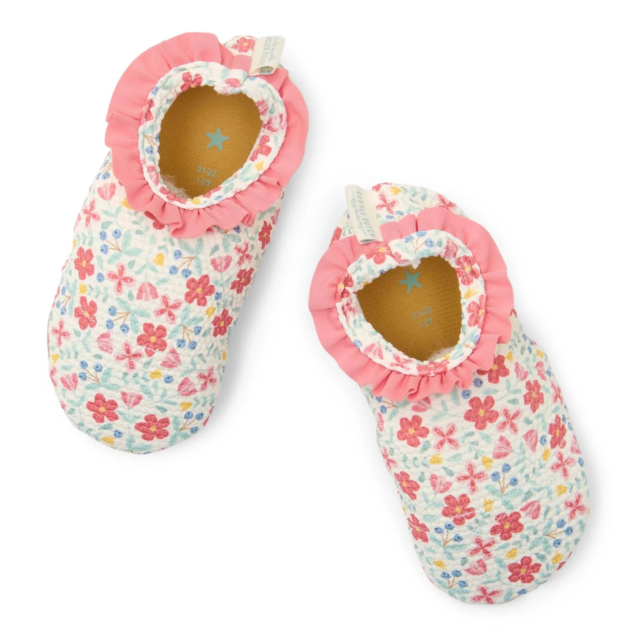 Little Dutch Strandschoenen Sunny Flowers Multi-Colour