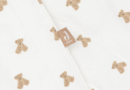 Jollein Dekbedovertrek met sloop 100x140cm | Mini Teddy Bear