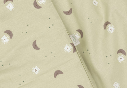Jollein Dekbedovertrek met sloop 100x140cm | Over The Moon