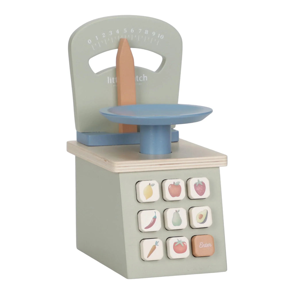 Little Dutch Houten Weegschaal | Groen