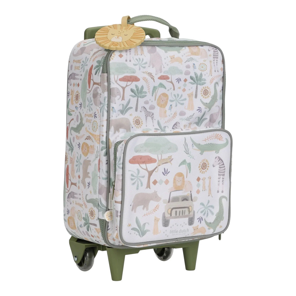 Little Dutch Kinderkoffer Trolley | Safari Friends