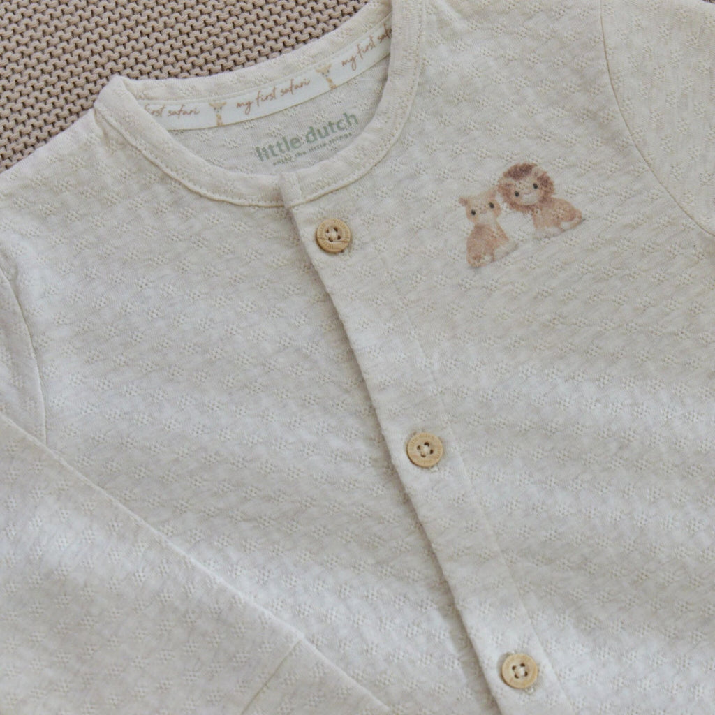 Sfeerbeeld van de Little Dutch Safari Friends newborn collectie