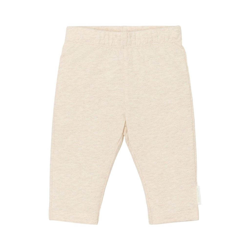 Little Dutch Safari Friends legging in zandmelee met elastische tailleband