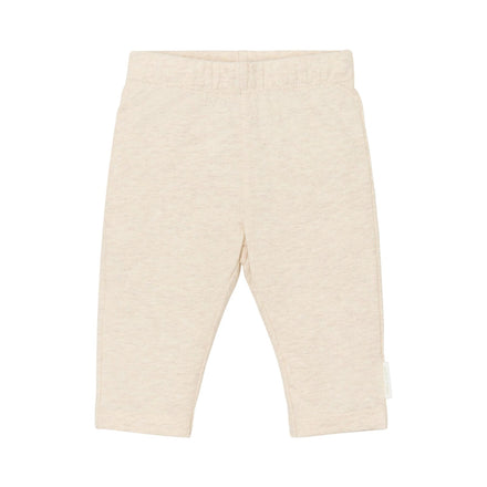 Little Dutch Safari Friends legging in zandmelee met elastische tailleband