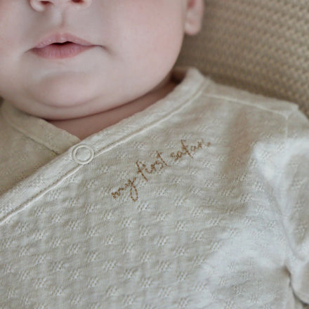 Little Dutch Safari Friends newborn outfit in zandmelee