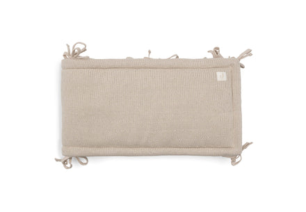 Jollein Boxbumper 180x30cm Sprinkle Knit | Sand