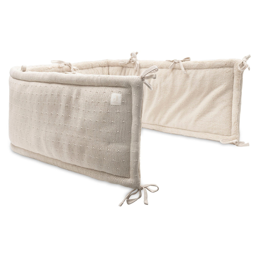 Jollein Boxbumper 180x30cm Sprinkle Knit | Sand