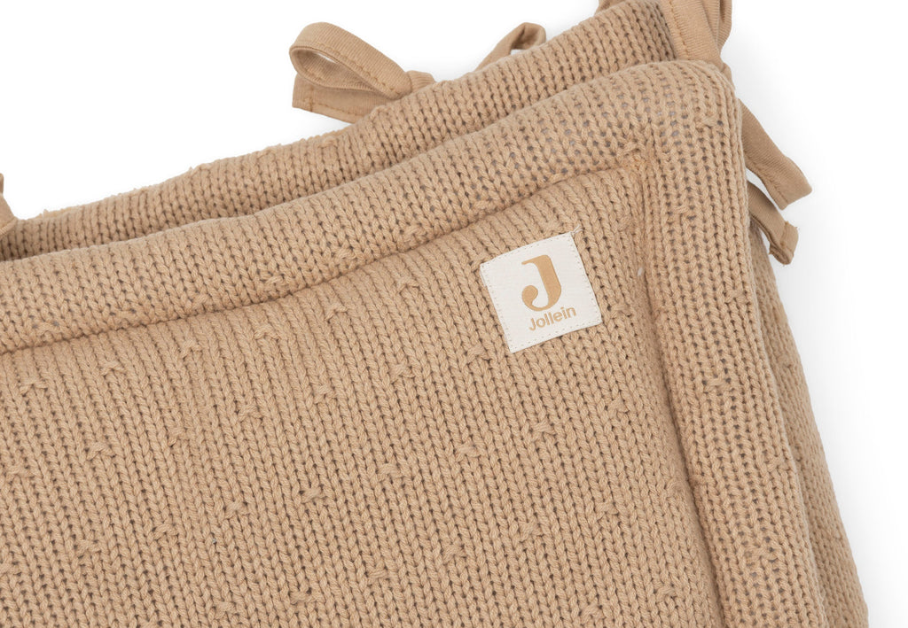 Jollein Boxbumper 180x30cm Sprinkle Knit | Hazel