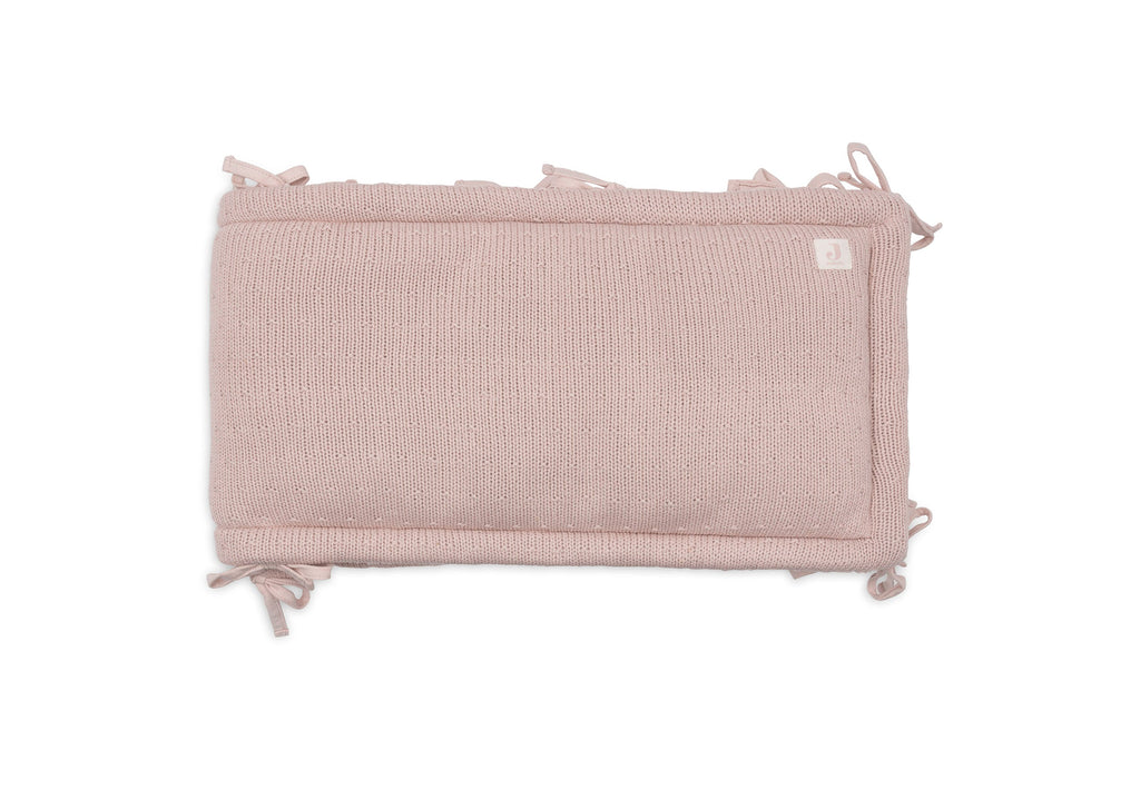 Jollein Boxbumper 180x30cm Sprinkle Knit | Silk Rose