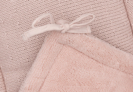 Jollein Boxbumper 180x30cm Sprinkle Knit | Silk Rose