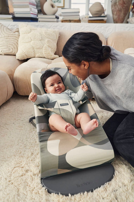 * Babybjörn wipstoeltje relax Bliss - Katoen Khaki Green