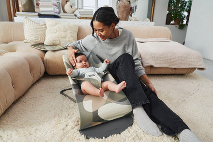 * Babybjörn wipstoeltje relax Bliss - Katoen Khaki Green