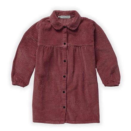 Sproet & Sprout Dress Jersey Corduroy 8Y | Fig*