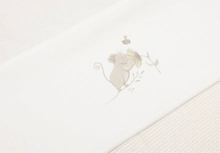 Jollein Laken Wieg 75x100cm | Dreamy Mouse