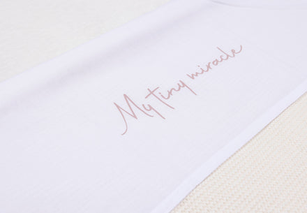Jollein Laken Wieg 75x100cm | My Tiny Miracle Wild Rose*