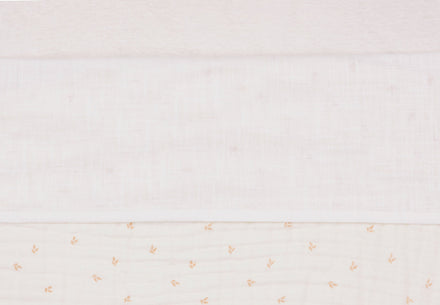 Jollein Laken Wieg 75x100cm | Slub Ivory