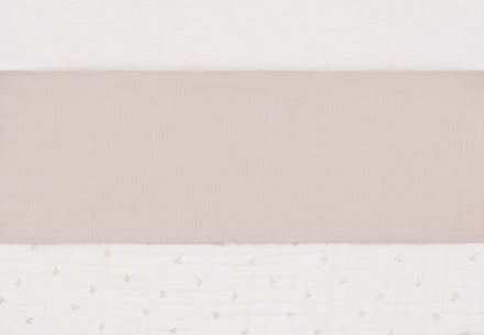Jollein Laken Wieg 75x100cm | Slub Nougat