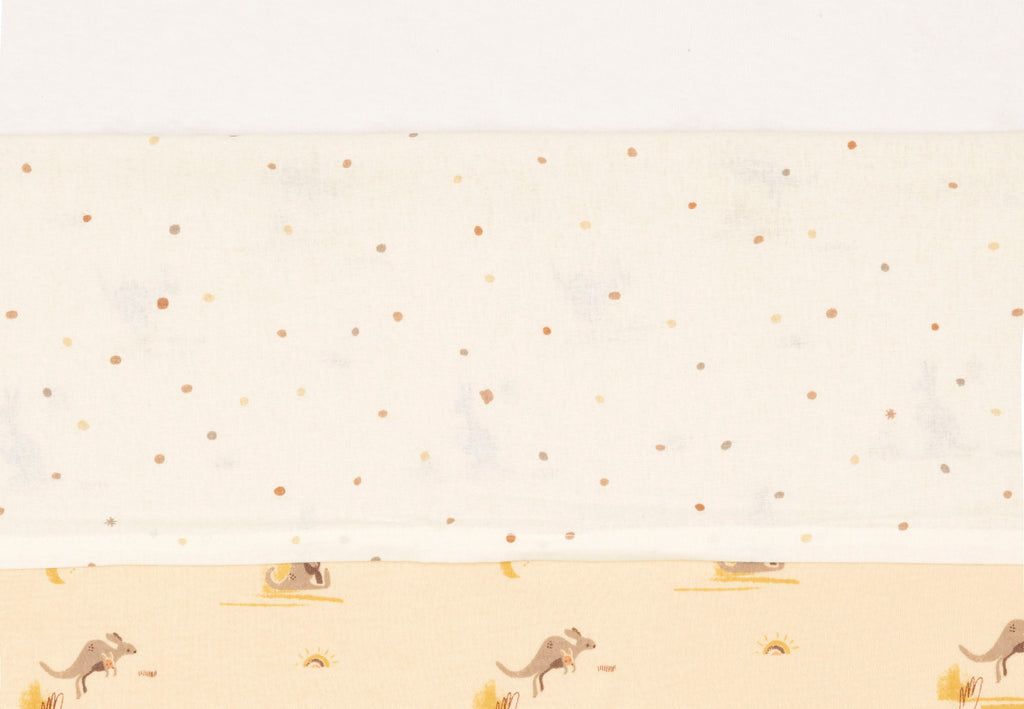 Jollein Laken Ledikant 120x150cm Kangaroots Dusty Dot