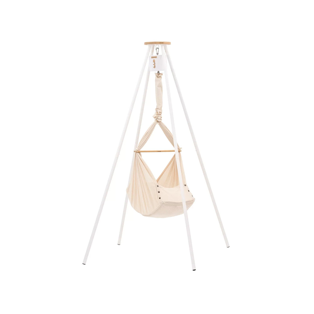 Nonomo Heavenly Dreams Baby Premium Wieg Almond + Move + Tipi White