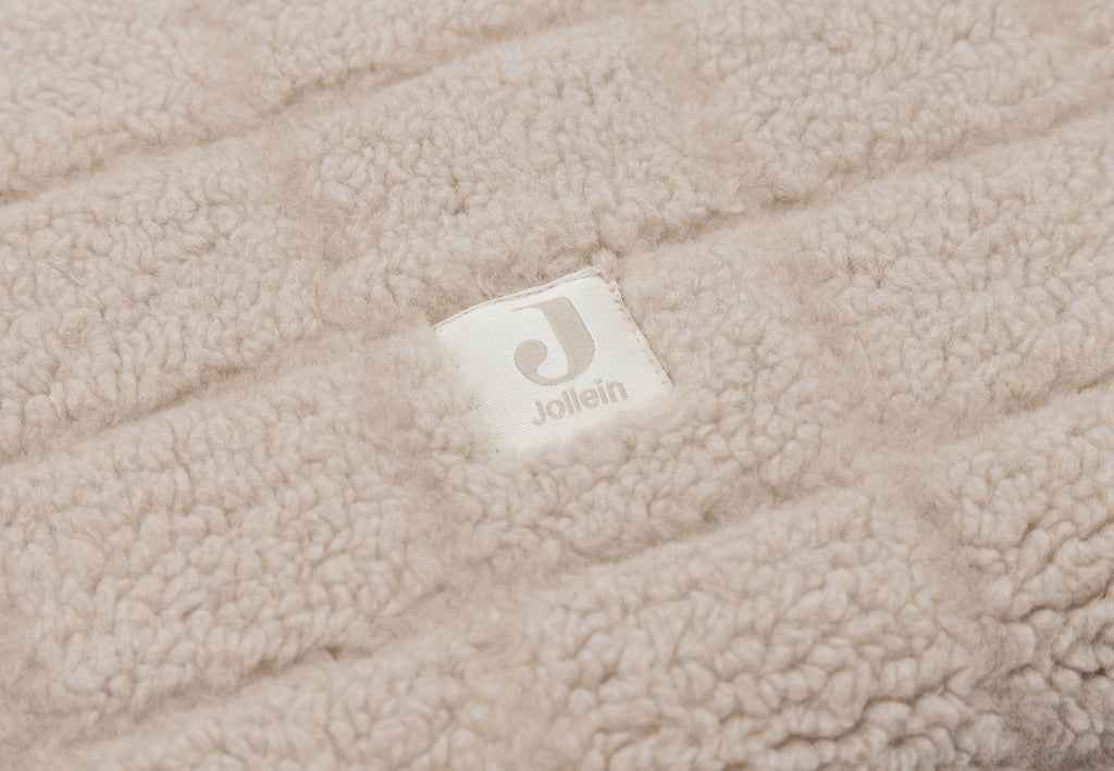 Jollein Boxopbergzak Box Teddy | Warm Sand