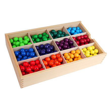 Bauspiel Houten Sorteer Box | Rainbows