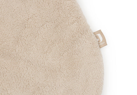 Jollein slaapzak Fluffy Sand met TOG 2,5 tot 3,5 en katoenen voering, te koop bij De Gele Flamingo.