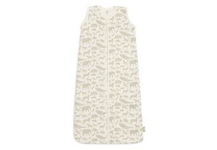 * Jollein Slaapzak Met Afritsbare Mouw 90cm | Animals Olive Green