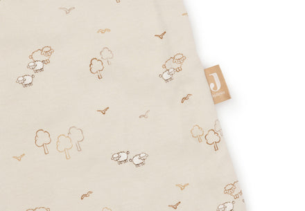 Jollein slaapzak Woolly 90 cm met TOG 2,5 tot 3,5 voor 6 tot 18 maanden, De Gele Flamingo.