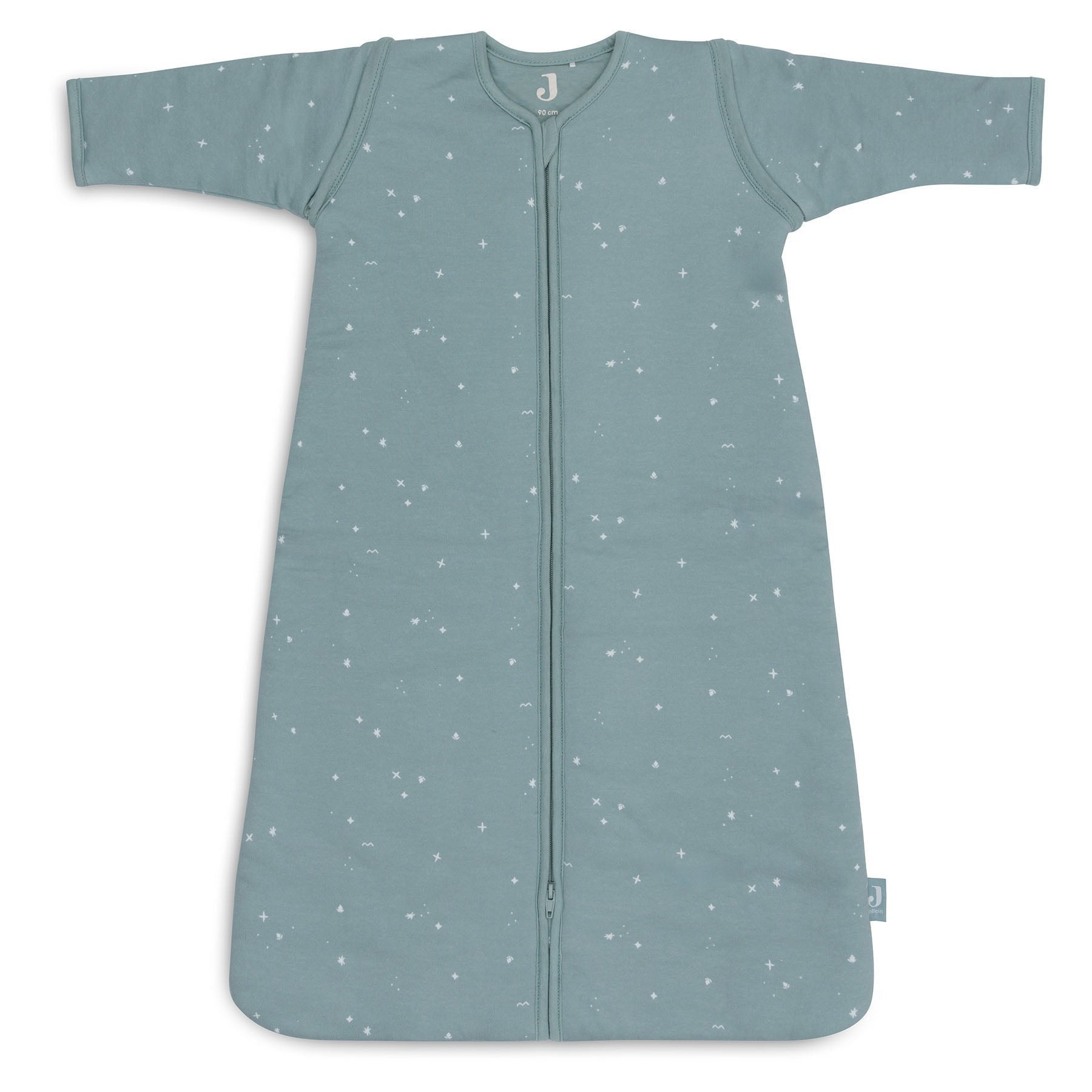 * Jollein Slaapzak Met Verwijderbare Mouwen 110cm Twinkling Sea Green