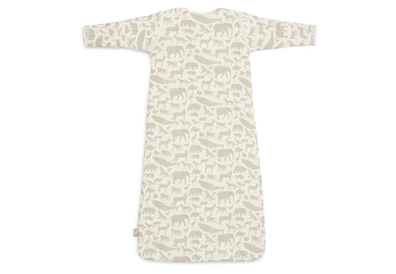 * Jollein Slaapzak Met Afritsbare Mouw 70cm | Animals Olive Green