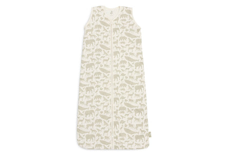 * Jollein Slaapzak Met Afritsbare Mouw 70cm | Animals Olive Green