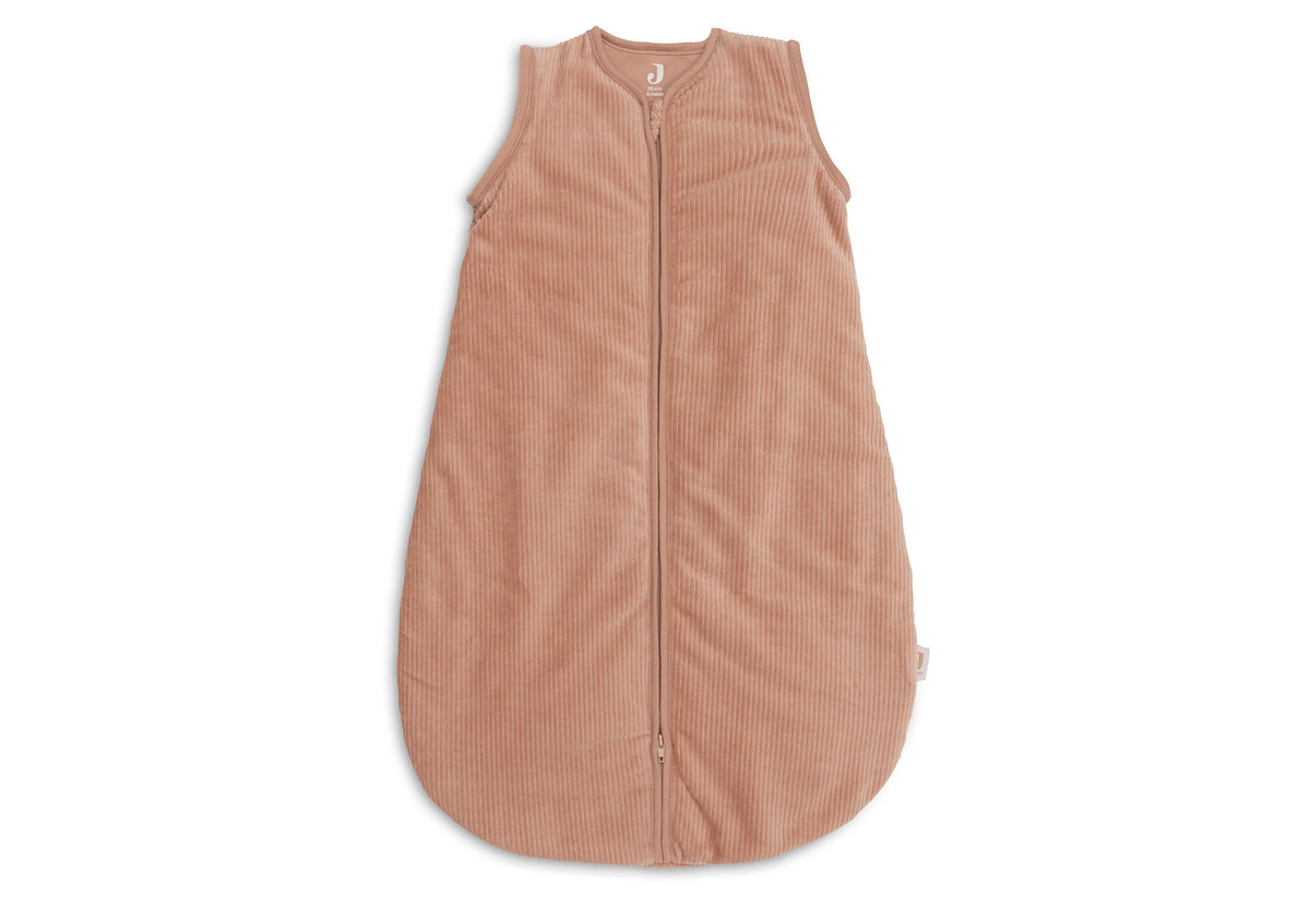Jollein slaapzak met afritsbare mouw Rond 70 cm Rib in Light Terra, productfoto van de babyslaapzak, De Gele Flamingo