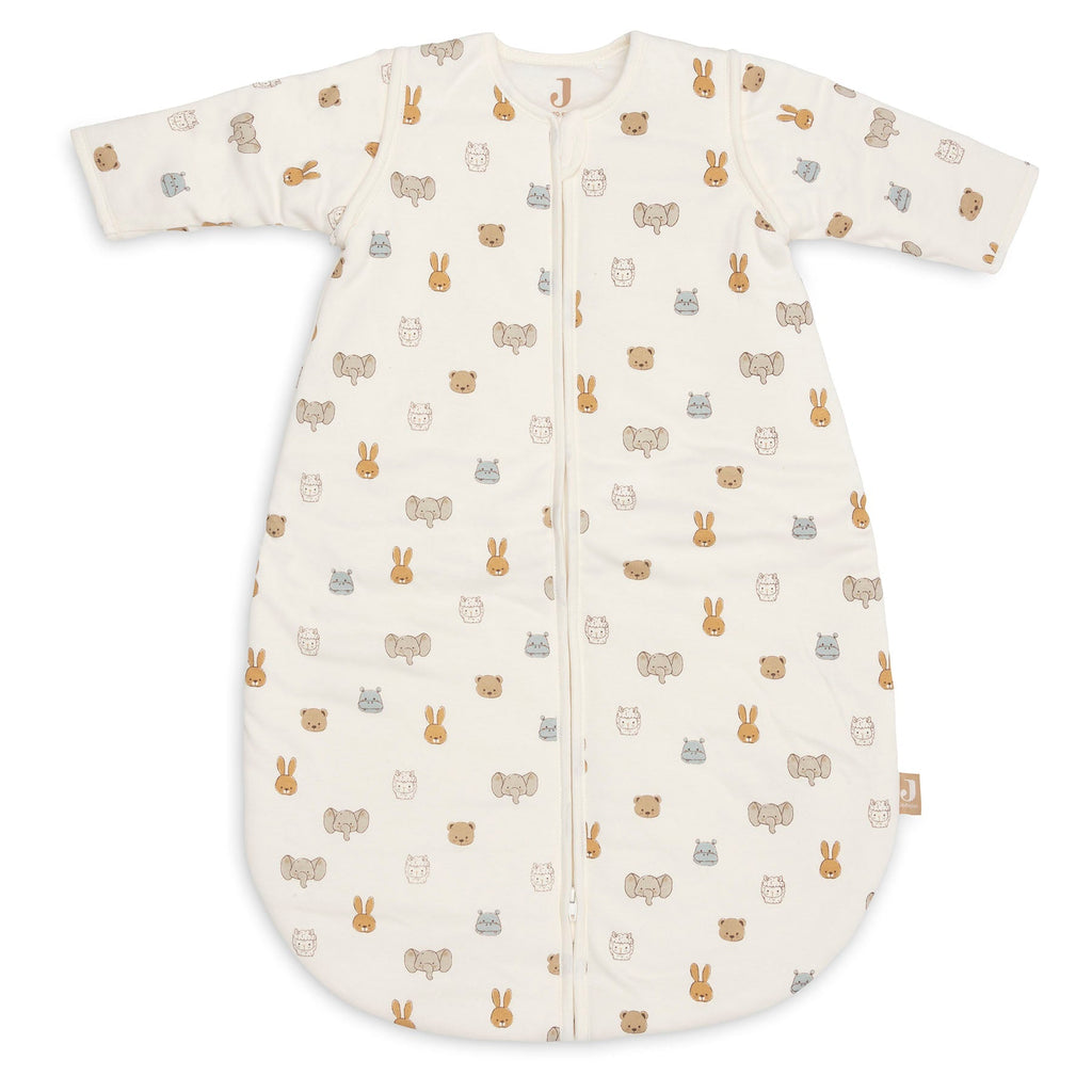 Jollein slaapzak met afritsbare mouw Rond 70 cm in Jollies, productfoto van de babyslaapzak, De Gele Flamingo
