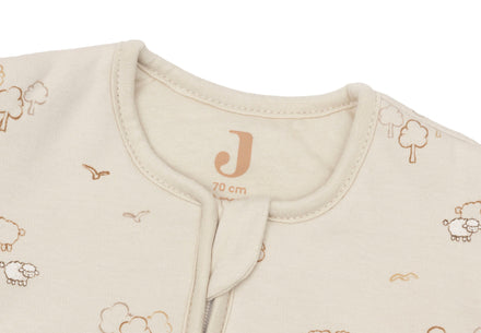 Jollein slaapzak Woolly 70 cm zonder mouwen, met zachte katoenen voering, babyslaapzak van De Gele Flamingo