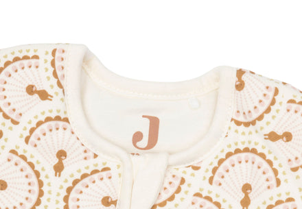 Jollein slaapzak Soft Plumes 70 cm zonder mouwen, zachte katoenen voering, babyslaapzak van De Gele Flamingo