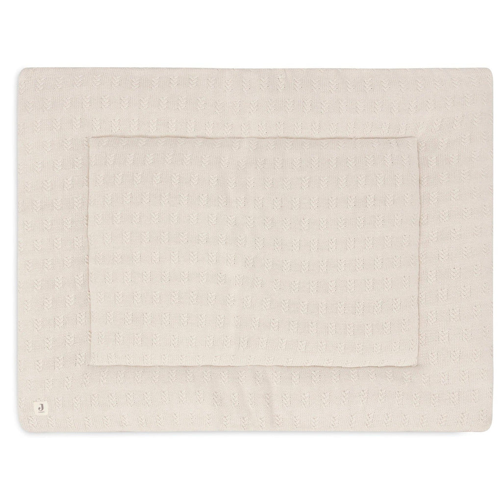Jollein Boxkleed 75x95cm | Grain Knit Oatmeal