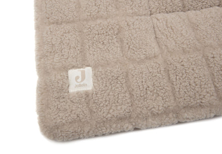 Jollein Boxkleed 75x95cm Box Teddy | Warm Sand