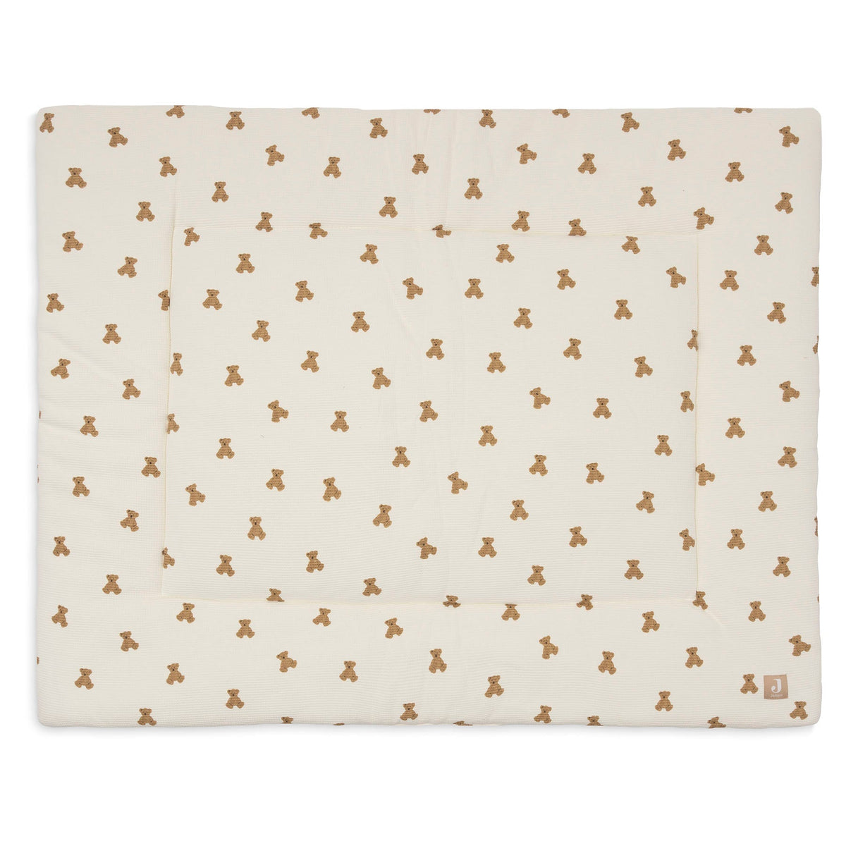 Jollein boxkleed 75x95 cm Mini Teddy Bear Little Waffle