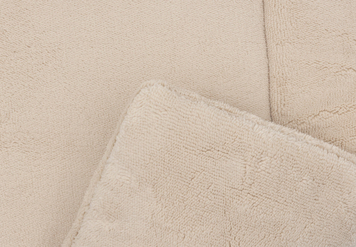 Jollein boxkleed 75x95 cm Fluffy in de kleur Sand