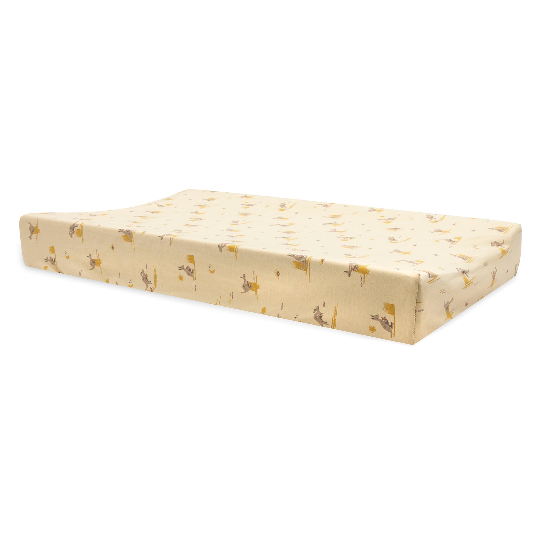 Jollein Aankleedkussenhoes Jersey 50x70cm Kangaroots