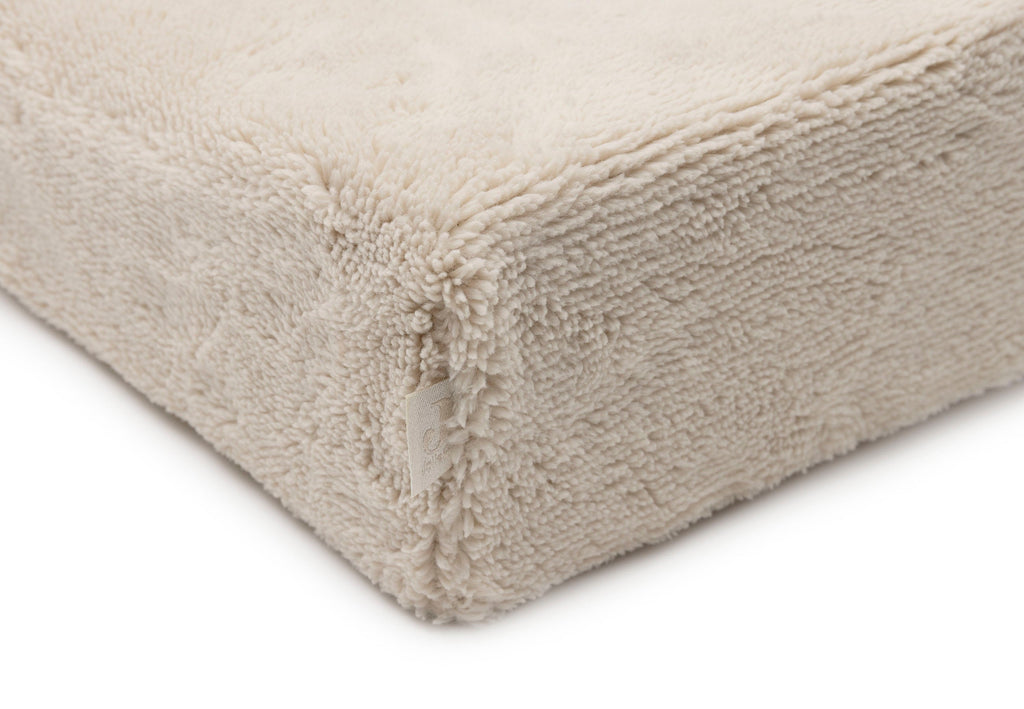 Jollein Aankleedkussenhoes 50x70cm Fluffy | Sand