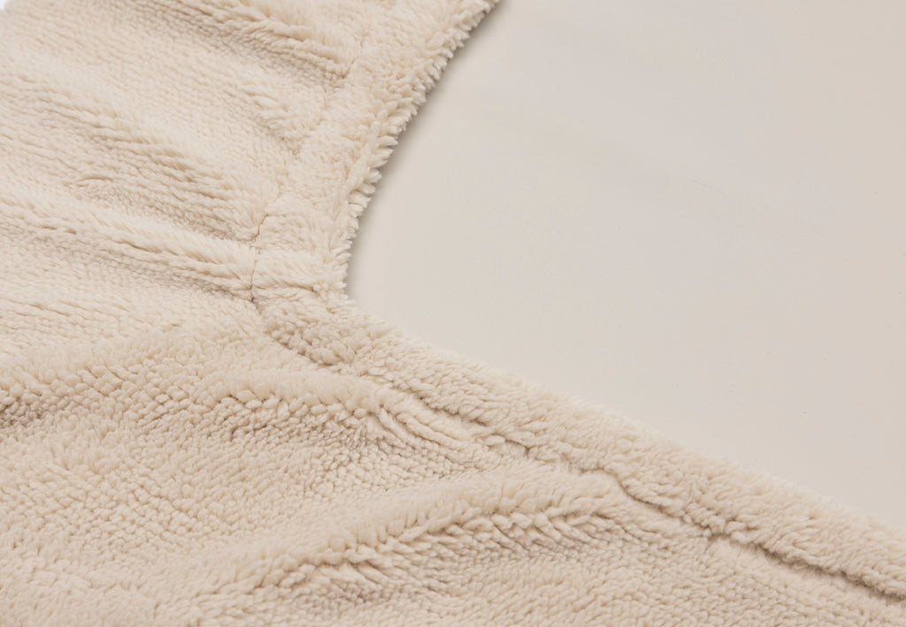 Jollein Aankleedkussenhoes 50x70cm Fluffy | Sand